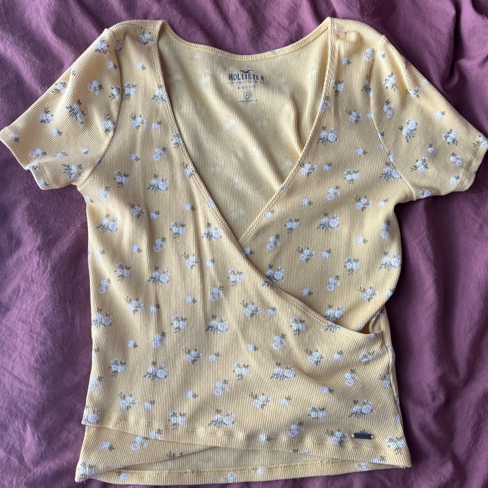 Hollister wrap shirt